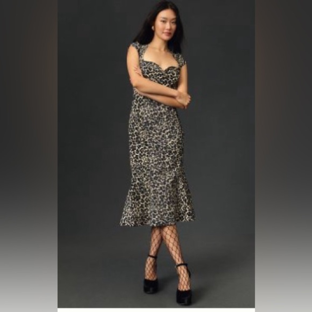 Cecily Fit & Flare midi dress